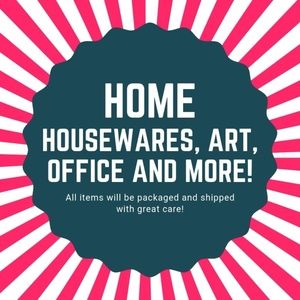 Home housewares, Art, Office items & supplies, etc